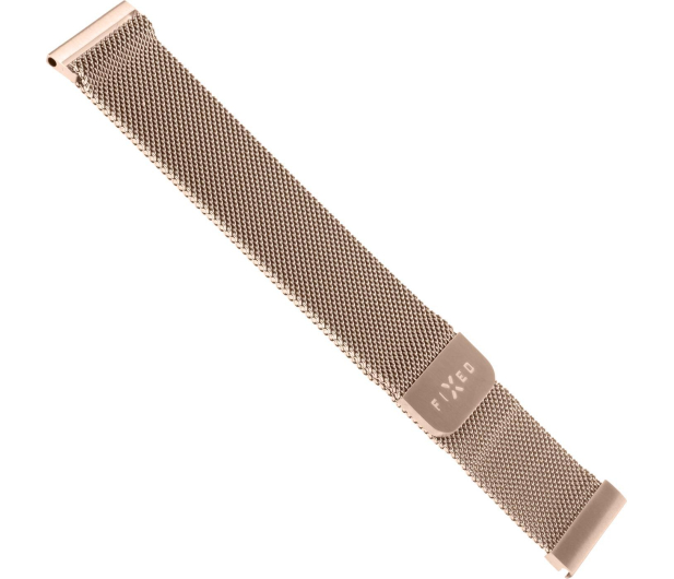 FIXED Mesh Strap do Smartwatch (20mm) wide rose gold - 1087905 - zdjęcie 2